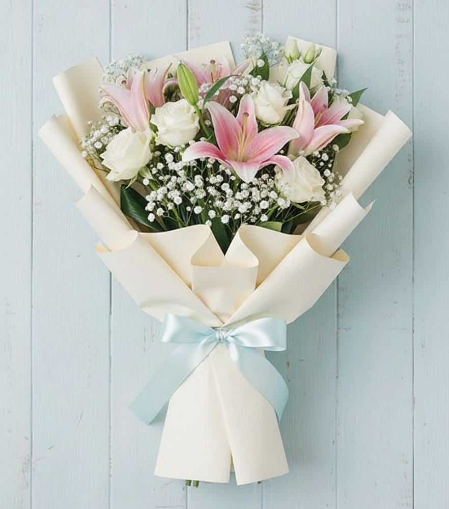 Букет Лилии в Новом Костеке Букет цветов из: Лилии в Новом Костеке