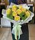Букет сочно-зеленый в Новом Костеке Букет цветов из: Хризантемы и Розы в Новом Костеке