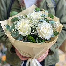 Букет Нежные грёзы в Новом Костеке Букет цветов из: Розы в Новом Костеке