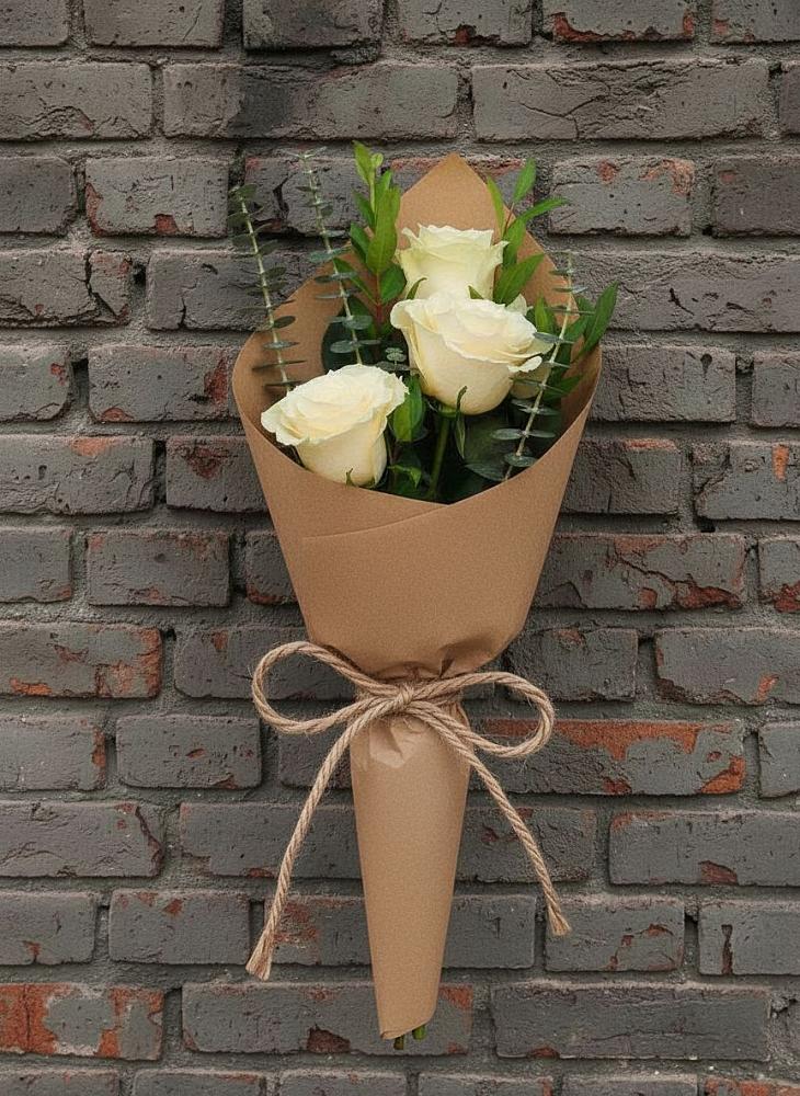 Букет из 3 роз в Новом Костеке Букет цветов из: Розы в Новом Костеке