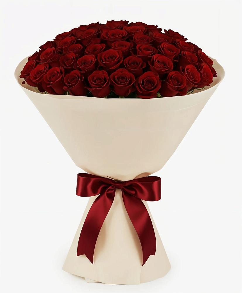 101 Бордовая роза Блэк Бакарра в Новом Костеке Букет 101 Бордовая роза Блэк Бакарра в Новом Костеке