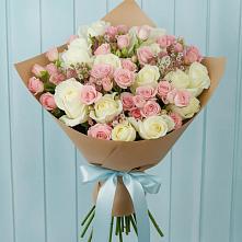Букет романтичный подарок в Новом Костеке Букет цветов из:  Розы в Новом Костеке
